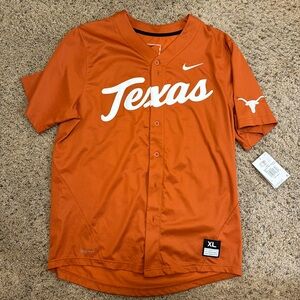 Texas Longhorns Baseball Jersey